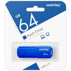 USB флеш-диск Smartbuy 64Gb Clue синяя